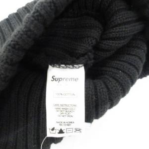 Supreme Overdyed Beanie 黒