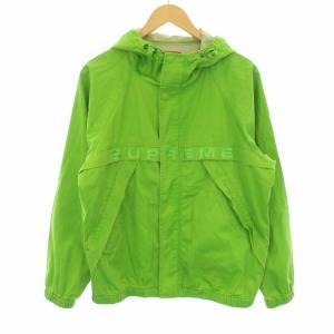 20FW overdyed twill hooded jacket S 黄緑