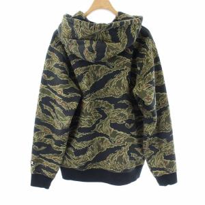 Supreme ×Champion 15FW Hooded Sweatshirt タイガーカモ プルオーバー 長袖 