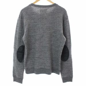 Martin Margiela 14 16SS スウェット エルボーパッチ 46 グレー