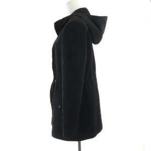 CHANEL P42185W04951 キルティングコート ココマーク 34 黒