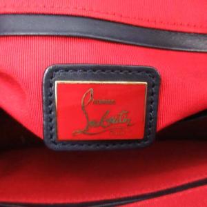 Christian Louboutin バサージュ Passage ショルダーバッグ 3way ゴールド金具 レザー 黒