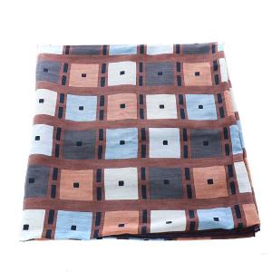 HERMES スカーフ ストール 大判 総柄 絹 シルク混 カシミヤ混 マルチカラー