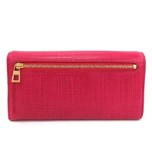 LOEWE 長財布 二つ折り アナグラムロゴ レザー ピンク