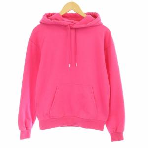 CELINE by Hedi Slimane 21SS プルオーバーパーカー ロゴプリント XS ピンク