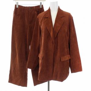CORDUROY OVER JACKET PANTS セットアップ スーツ テーラード シングル スラックス