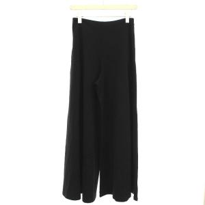 Max Mara LEISURE パンツ ワイドパンツ XS ブラック タグ付き