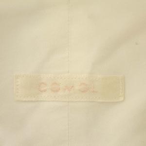 COMOLI 18SS バンドカラーシャツ 長袖 シャツ ロング L相当 3 白 ホワイト