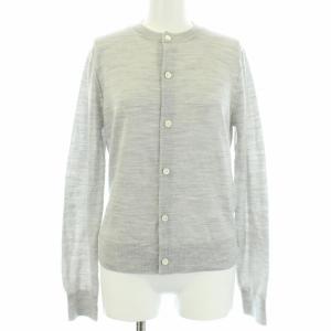 AD2019 20SS カーディガン クルーネック ニット 長袖 S グレー