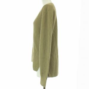 AURALEE 17AW SUPER FINE WOOL RIB KNIT V NECK