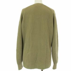 AURALEE 17AW SUPER FINE WOOL RIB KNIT V NECK