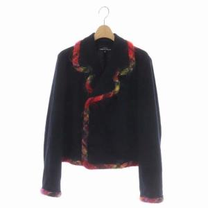 AD1993 ジャケット テーラード ウール ヴィンテージ ダブル M 黒 ブラック