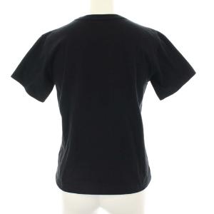 BLACK COMME des GARCONS AD2015 15SS リッププリント Tシャツ カットソー クルーネック 半袖 XS 黒 ブラック