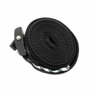 Off-White インダストリアルベルトナローベルト ローラーバックル ナイロン ロゴ O/S ブラック