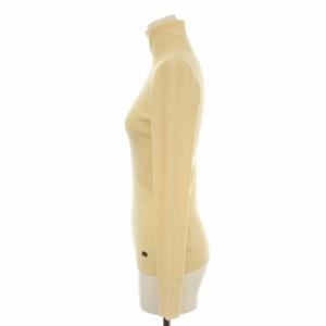 FOXEY 24213 タートルネックニット 38 クリーム色