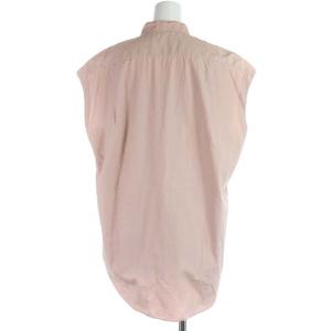 AURALEE 19SS WASHED FINX TWILL SLEEVELESS SHIRTS シャツ ブラウス コットン ノースリーブ