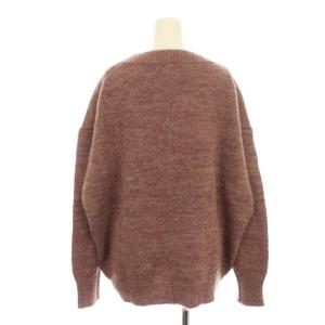 ISABEL MARANT ETOILE 19AW ニット セーター ハイネック オーバーサイズ 34 赤紫