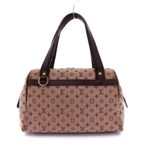 M92314 モノグラムミニ ジョセフィーヌPM ボストンバッグ スリーズ 赤