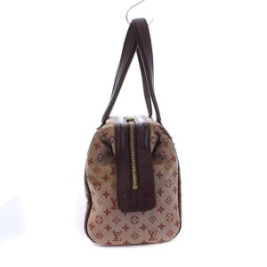 LOUIS VUITTON M92314 モノグラムミニ ジョセフィーヌPM ボストンバッグ スリーズ 赤