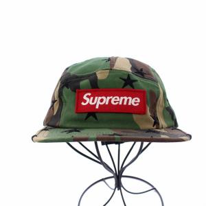 Supreme 13FW Stars Camp Cap WOODLAND CAMO