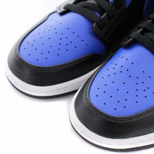 NIKE 554724-077 Air Jordan 1 Mid Hyper Royal 30㎝