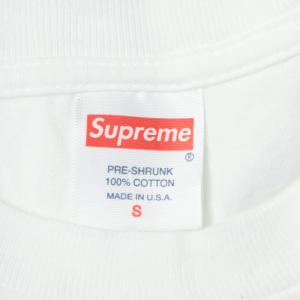 Supreme 20FW Cross Box Logo Tee Whit カットソー 半袖 S