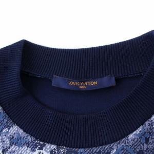 LOUIS VUITTON HKY09WZME 21SS モノグラム タペストリー スウェット XL 紺