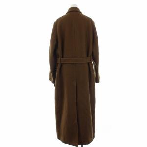 AURALEE 18AW HARD MELTON MAXI COAT M ブラウン
