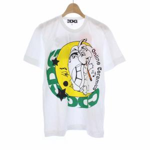 AD2020 CDG Online Ceramics Tシャツ カットソー 半袖 プリント S 白 ホワイト SZ-T047