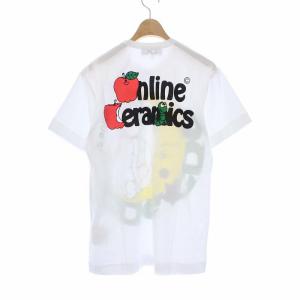 COMME des GARCONS AD2020 CDG Online Ceramics Tシャツ カットソー 半袖 プリント S 白 ホワイト SZ-T047