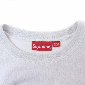 Supreme 18FW Box Logo Crewneck Sweatshirt M グレー