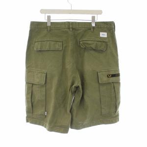 WTAPS 201WVDT-PTM07 20SS JUNGLE SHORTS COTTON.SERGE 4 緑