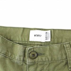 WTAPS 201WVDT-PTM07 20SS JUNGLE SHORTS COTTON.SERGE 4 緑