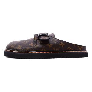 LOUIS VUITTON 1A8WIB モノグラム イージーライン ミュール 7 茶