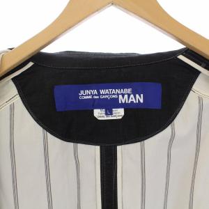 JUNYA WATANABE MAN COMME des GARCONS テーラードジャケット シングル リネン エルボーパッチ  