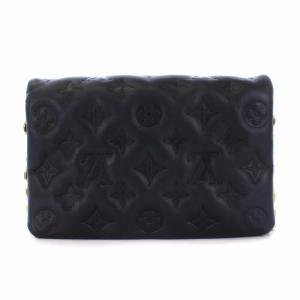 LOUIS VUITTON M80742 ポシェットクッサン モノグラム ショルダーバッグ 2WAY チェーン ノワール