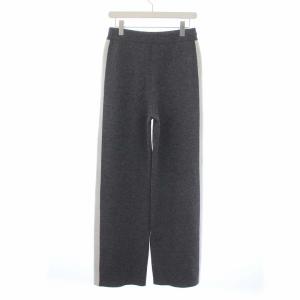 L'Appartement HOTEL PARTICULIER 19AW ニットパンツ ワイド カシミヤ100％ 36 グレー