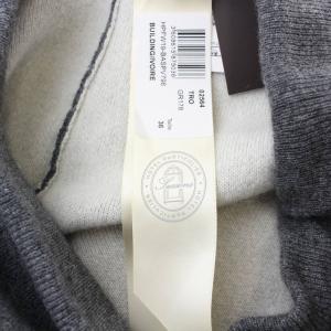 L'Appartement HOTEL PARTICULIER 19AW ニットパンツ ワイド カシミヤ100％ 36 グレー
