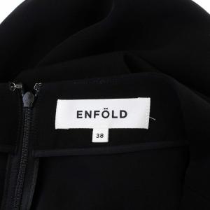 ENFOLD 22SS ミリオーネ クロップドバルーンPANTS 38 ブラック