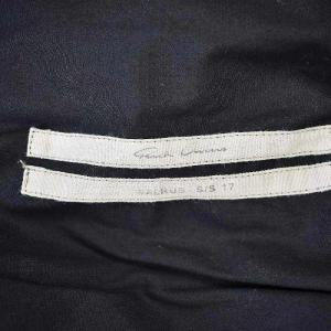 Rick Owens DRKSHDW 17SS ドローストリングサルエルパンツ 48 ブラック RU17S9381-TE