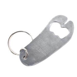 足袋 キーリング オープナー 栓抜き シルバー