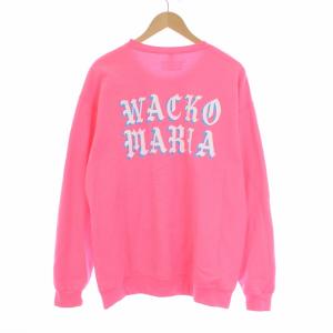 21SS Alexis Ross スウェット 長袖 ロゴプリント 裏起毛 L ピンク