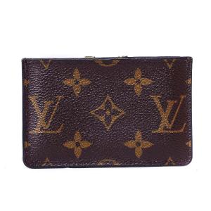 LOUIS VUITTON ポルトカルト キモノ モノグラム M56173 カードケース ブラウン