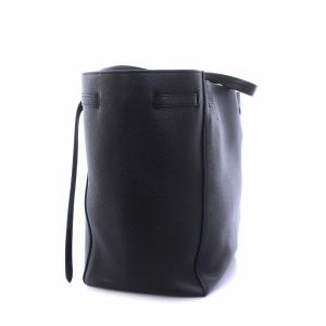 CELINE 189023 カバファントム スモール トートバッグ 牛革 黒