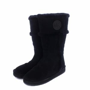 MICHAEL Michael Kors WINTER TALL BOOT スエードブーツ ファー 8M ブラック