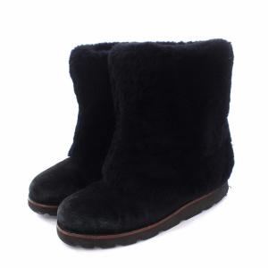 UGG australia MAYLIN ムートンブーツ ショートブーツ US8 ブラック