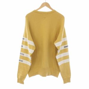 HUMAN MADE GEARS FOR FUTURISTIC TEENAGERS トレーナー ロゴ 裏起毛 XL 黄色