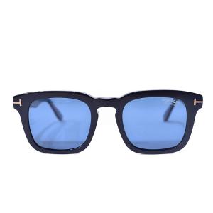 TOM FORD POLARIZED サングラス ウェリントン 5022 黒 TF751