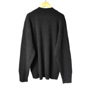 AURALEE 20AW SUPER FINE WOOL LIGHT RIB KNIT CARDIGAN 4 グレー