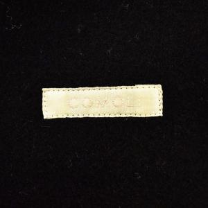COMOLI 17AW メルトン スモーキングJK パイピング チャイナボタン 1 ネイビー L03-01008